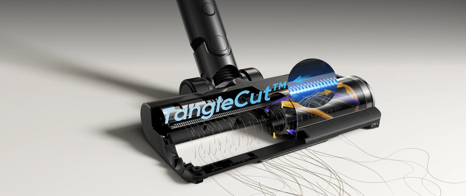 Многофункционална четка TangleCut™ за почистване без заплитане